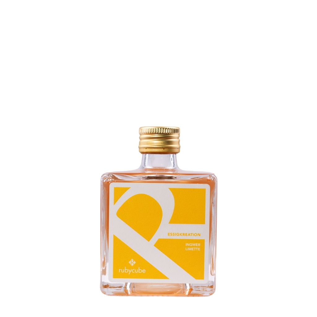RUBYcube Essigkreation Ingwer/Limette 100ml