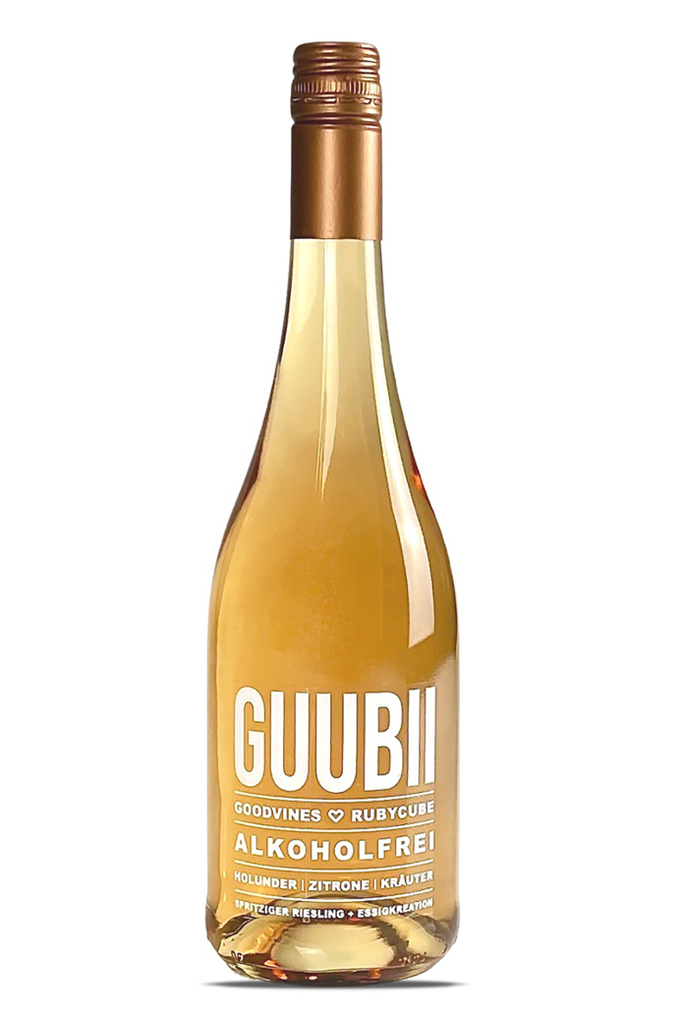 GUUBII Holunder - Zitrone alkoholfreier Weinaperitif 0,75l