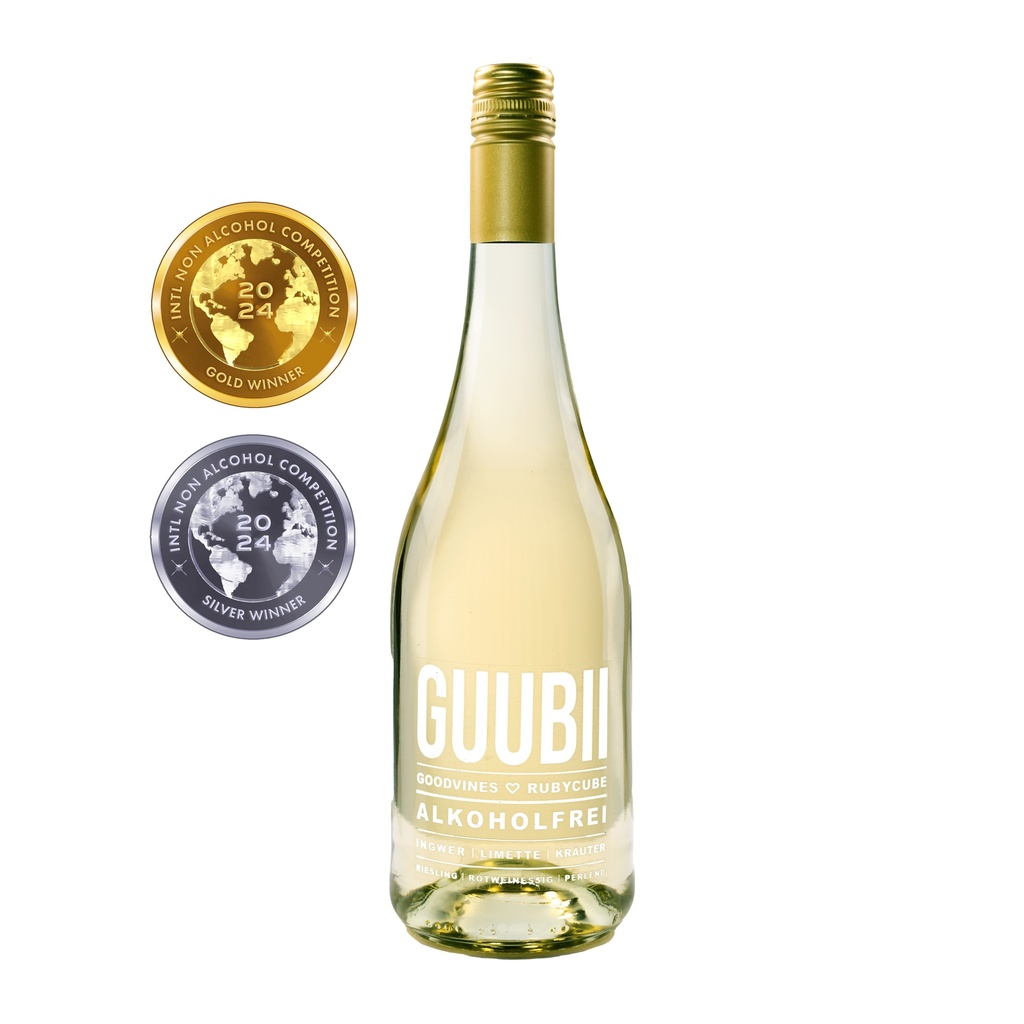 GUUBII Ginger & Lime de-alcoholized 0,75l