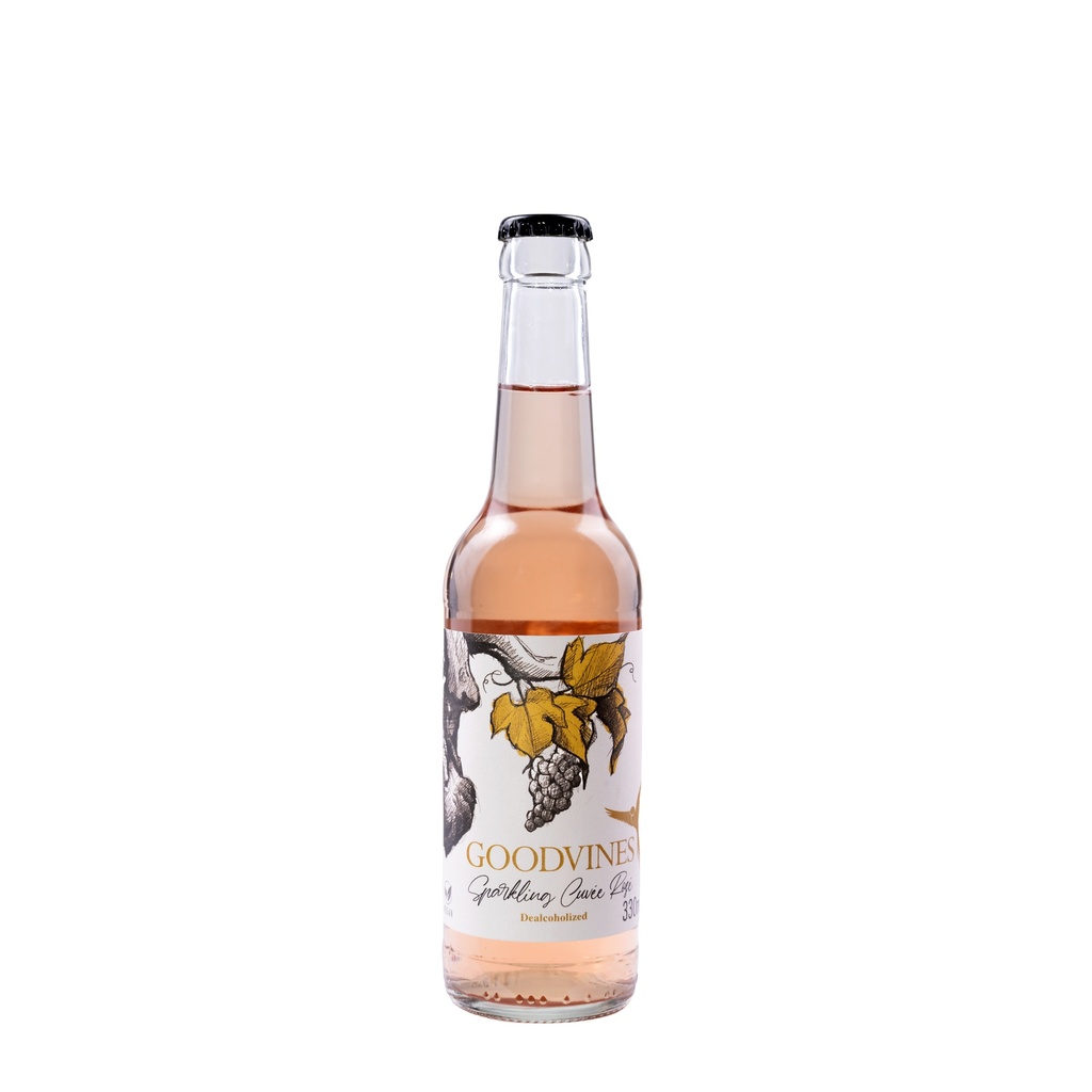 Sparkling Cuvée Rosé de-alcoholized 0,33l
